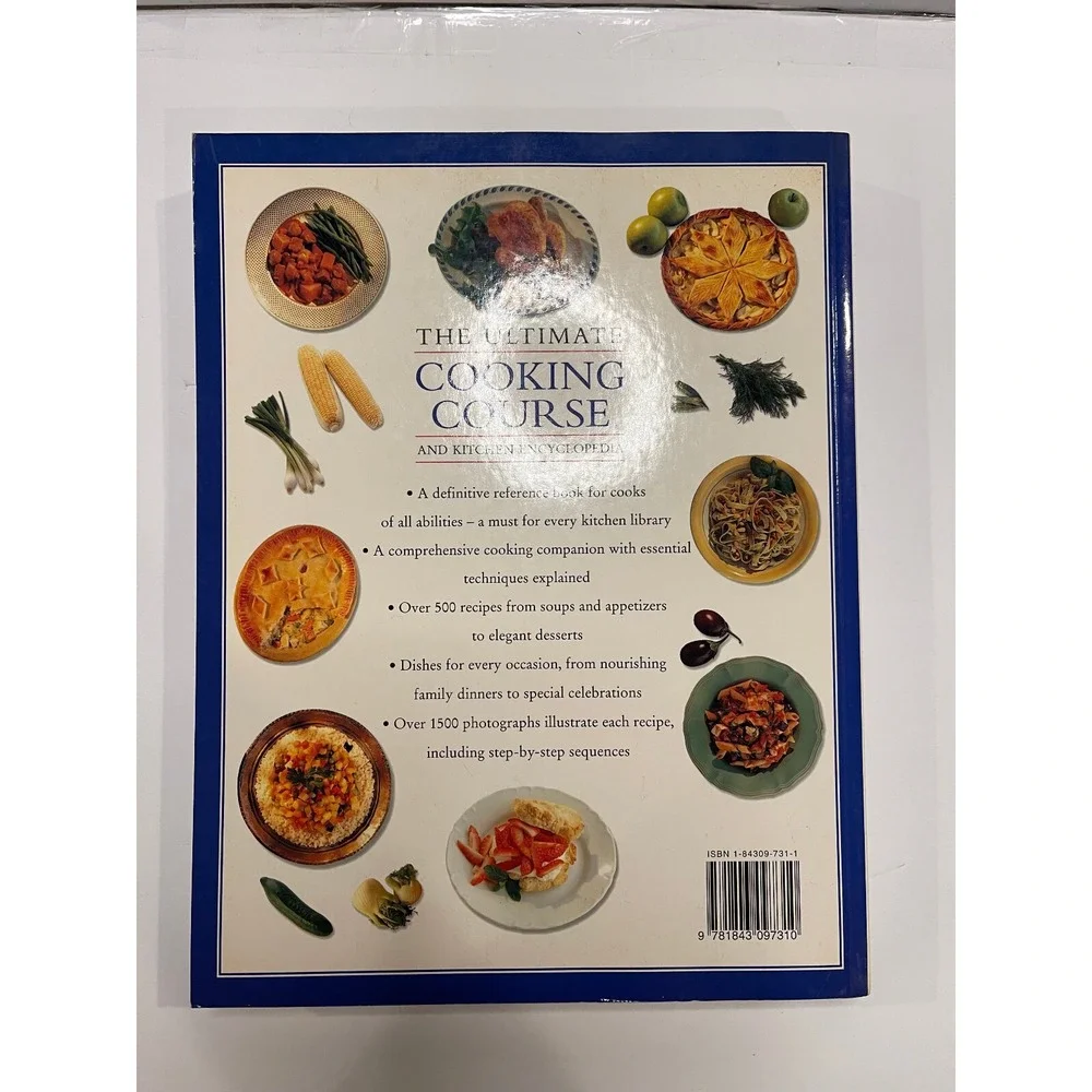 The Ultimate Cooking Course and Kitchen Encyclopedia Carole Clements Hardcover
